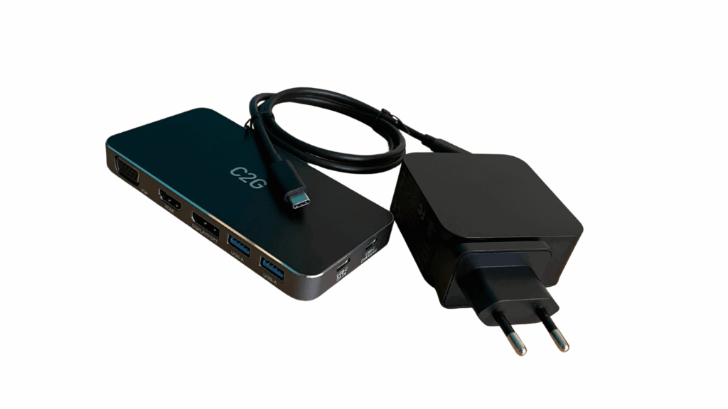 Stacja dokująca USB-C 7-w-1 Dual Display MST c2g