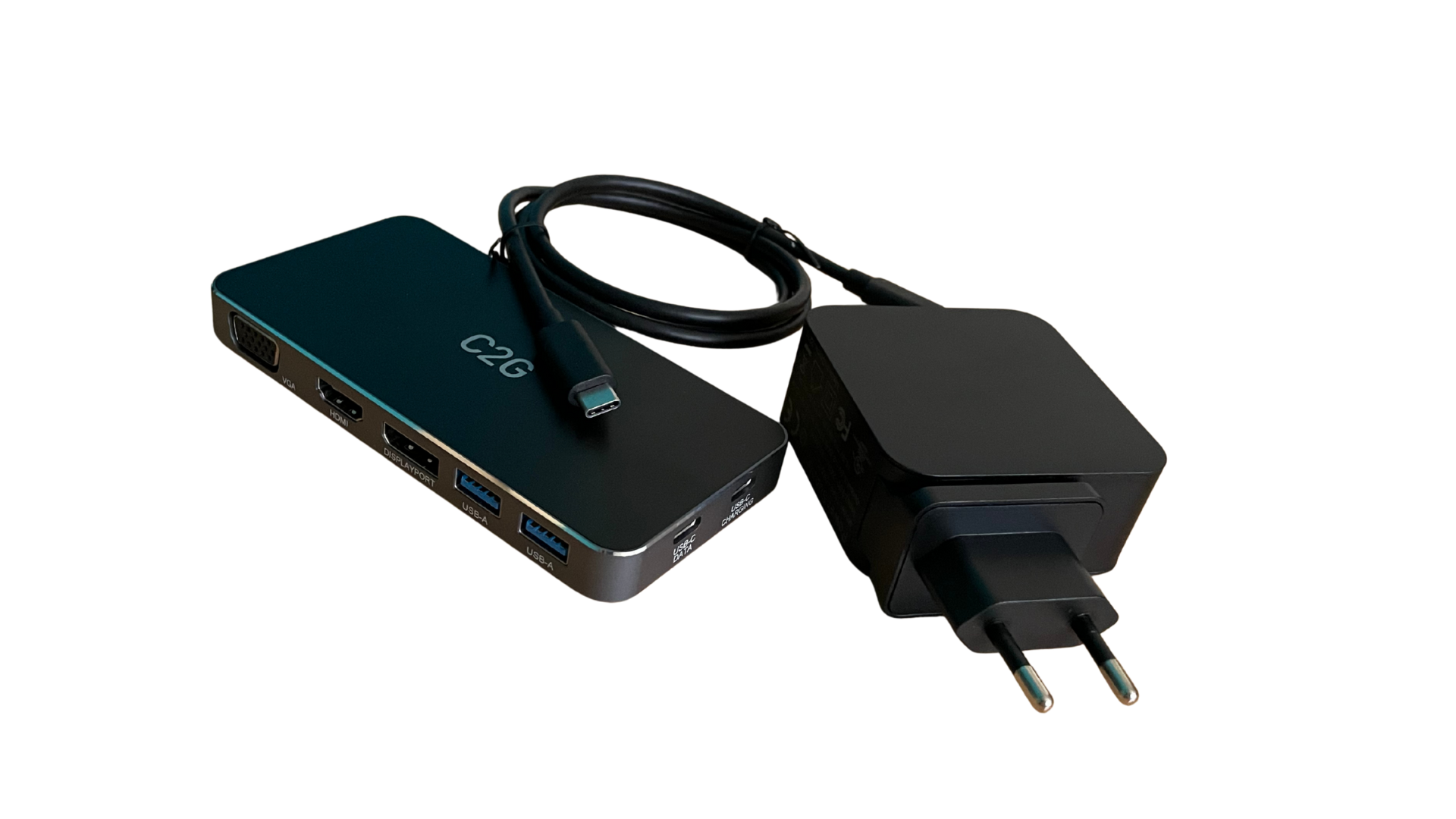 Stacja dokująca USB-C 7-w-1 Dual Display MST c2g